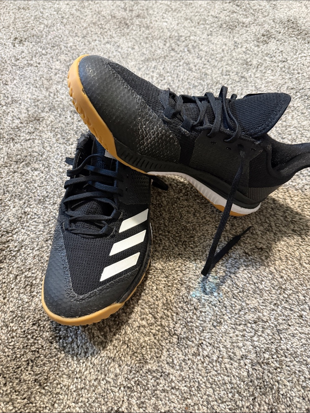 Adidas Adizero Bekoji BD7198 Women’s Running Shoes Black White Gum Sole Size 6.5
